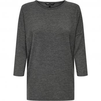 Only Glamour Women's 3/4 Sleeve Oversized T-Shirt