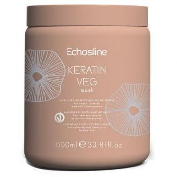 Mascarilla Restructurante Keratina Vegana 1000ml - Echosline