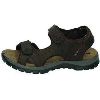 Sandalia Cuero Marron Paredes Volga - Velcro - Talla 40
