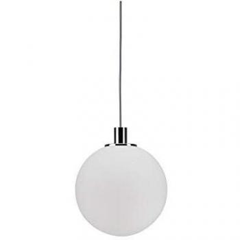 Pantalla de vidrio opalino Paulmann Alari para sistema URail 2Easy, máxima 20W, diámetro 300mm