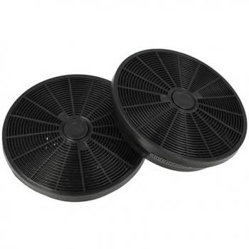 Filtro de carbón activado 2x compatible con campana extractora Indesit IG 80 GY - Vhbw