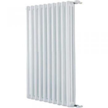 Radiador Tubular de Acero Eficiente de 3 Columnas - Modelo 400 DL, 6 Elementos, H40 cm