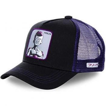 Gorra Trucker Capslab Dragon Ball Z Freezer Negra