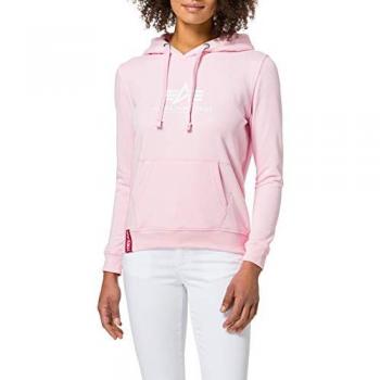 Alpha Industries New Basic Women's Hoodie - Pastel Pink XS