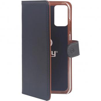 Funda Folio Negra Celly Wally para Oppo A16/A16S (6.52)