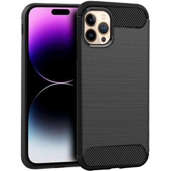 Funda Carbón Negro para iPhone 14 Pro Max