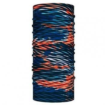 Braga de Cuello Buff Original Ecostretch Unisex Azul Naranja Blanco