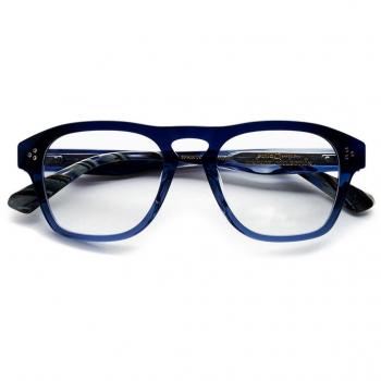Etnia Barcelona Kirk BL Men's Eyeglasses - Blue Frame, Size 51, Blue Light Block Available, Frame Only Option
