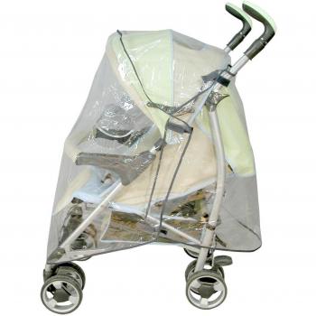 Cubierta de Lluvia Universal para Silla de Paseo con Capota Transparente - BAMBISOL