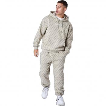 Project X Paris Monogrammed Jogging Suit Beige S