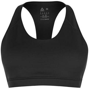 Reebok Wor Ms Pad Bra Top, Mujer, Negro, M