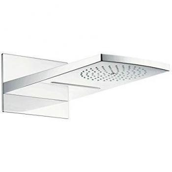 Hansgrohe 28433400 Raindance Rainfall 180 Ducha fija, 2 tipos de chorro, Blanco/cromo