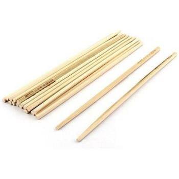 Sourcingmap-caracteres chinos patrón almuerzo Noodle palillos 24cm de largo 10pares