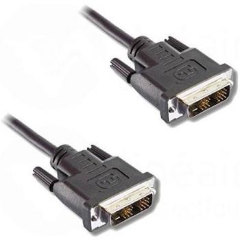 Cable DVI-D Dual Link Macho/Macho 2m Negro