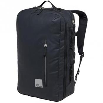 Mochila de Viaje Jack Wolfskin Traveltopia Cabin 40L negra, unisex, tamaño único