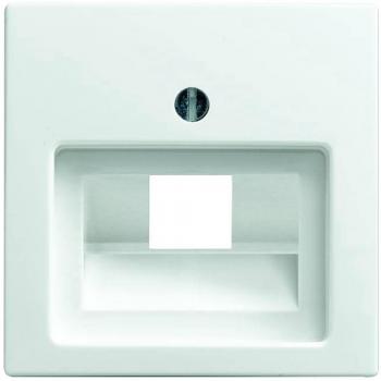 BUSCH-JAEGER EL BJ 1803-914 - Balance® SI central disc for 1x RJ45, alpine white