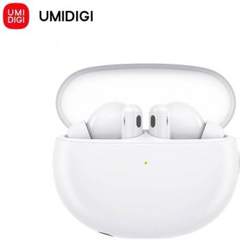 Auriculares Inalámbricos UMIDIGI AbleBudsFree TWS con 27 horas de reproducción, Cancelación Activa de Ruido de 45dB, Bluetooth 5.2, Diseño Deportivo y Resistencia al Agua