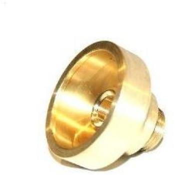 Adaptador para GLP 22 mm (1 3/4x W 21.8) - DISH (Adaptador para GLP de Francia, Polonia, Italia) Adaptador de tanque para gas, latón