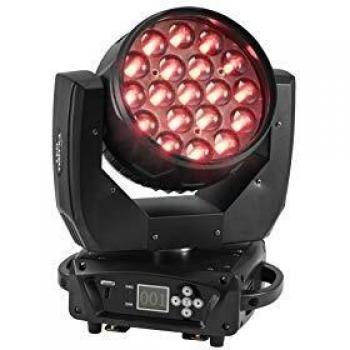 EUROLITE LED TMH-X4 Moving Head Wash Zoom | Washlight con 19 potentes LED de 15 W