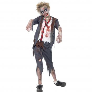 Disfraz de Estudiante Zombie para Niño Original - Talla 7-9 Años