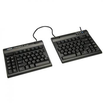 Kinesis Freestyle2 Ergonomic USB Keyboard for Mac - QWERTY, Black, 9-inch