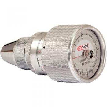 Comprobador de par electrónico de precisión KS Tools 516.3435 con reloj comparador y función de valor máximo, rango de medición 10-150cNm