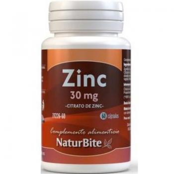 Zinc Citrato 30mg 60 cápsulas