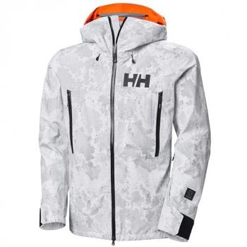 Helly Hansen Sogn Shell 2.0 Men's Waterproof Ski Jacket Grey Fog