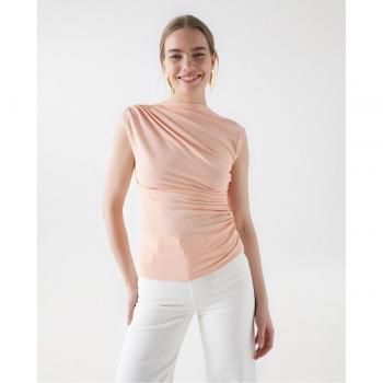 Top de mujer sin mangas con efecto drapeado Salsa Jeans