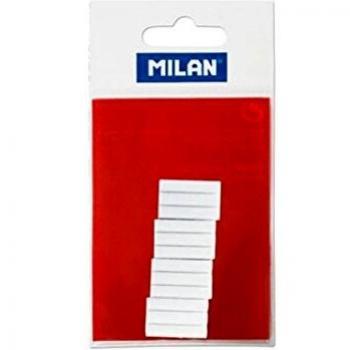Milan Gomas de borrar, Blanco, Pequeño, 12