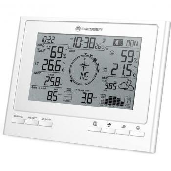 Estación meteorológica Bresser ClimateScout RC 7 en 1 Blanco