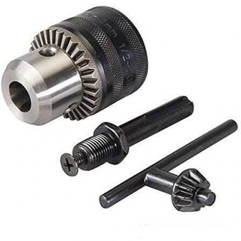 Silverline 292703 - Portabrocas 13 mm y adaptador SDS Plus Rosca UNF 1/2