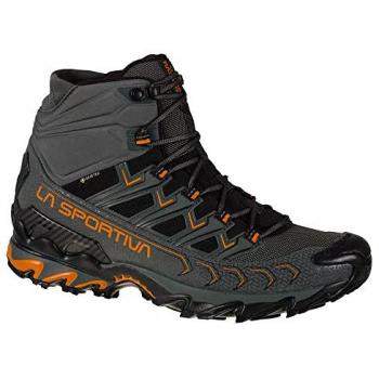 La Sportiva Ultra Raptor II Mid GTX Men's Hiking Boots Gray/Orange 45.5