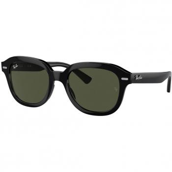 Ray-Ban RB4398F Erik Asian Fit 901/31 Men's Black Sunglasses 53mm