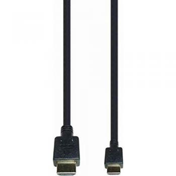 Cable HDMI 4 - 2m con Conector Mini HDMI, Audio y Video