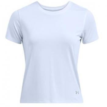 Camiseta de entrenamiento Under Armour Launch de manga corta para mujer en color azul cielo - XL