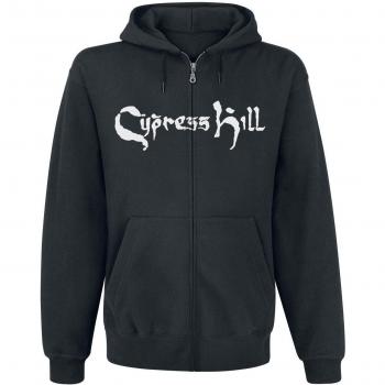 Cypress Hill Elephants On Acid Capucha con Cremallera Negro M
