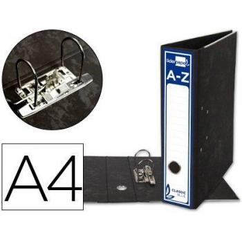 ARCHIVADOR DE PALANCA JASPEADO A-4 SIN RANURA