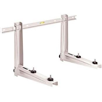 Soporte de pared para aire acondicionado con burbuja niveladora, capacidad máxima 100KG