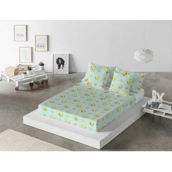 Sábana encimera AGUACATES 100% algodón 144 hilos, ropa de cama
