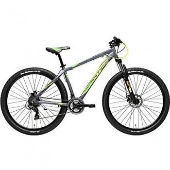 Adriatica Bicicleta MTB Wing RCK 29 Gris Amarillo Shimano 24 V Aluminio L