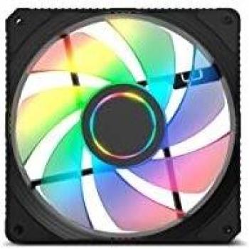 NOX XTREME PRODUCTS Hummer M-FAN -NXHUMMERMFAN- Ventilador para Caja PC 120mm, ARGB en espejo infinito