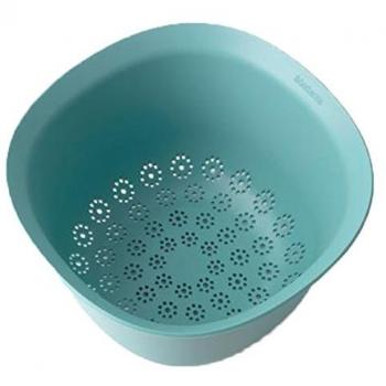 Brabantia Tasty Colours Colador, Plástico, Menta, 21.5x21.5x13.2 cm