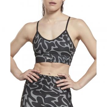 Top Reebok WOR AOP Tri para mujer con diseño estampado en la espalda