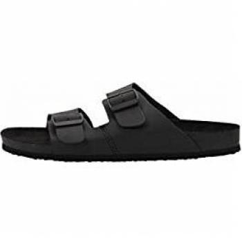 JACK & JONES JFWCROXTON Leather Mono Anthracite 20, Sandalia Hombre, Anthracitefit Version 2 0, 41 EU