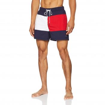 Tommy Hilfiger Medium Drawstring, Bañador para Hombre, Rosa