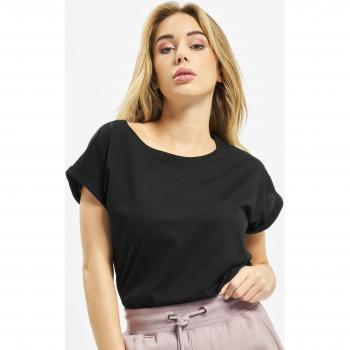 Urban Classics Women's Organic Extended Shoulder T-Shirt - Black - XS to 5XL