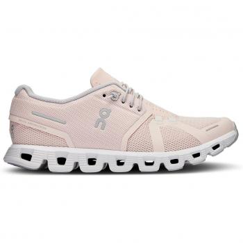 ON RUNNING Cloud 5 Women's Trainers - Pink Suede, Size 37 EU (4 UK)