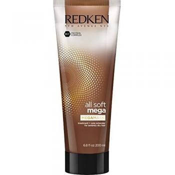 REDKEN All Soft Mega Megamask - Mascarilla para cabello con falta de nutrición