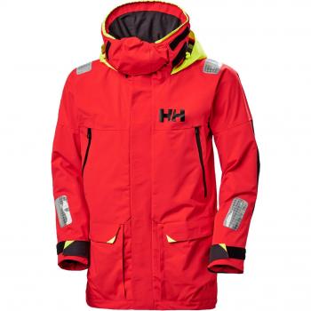 Helly Hansen Skagen Offshore Waterproof Hooded Jacket Red - M